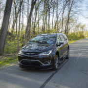 BraunAbility Chrysler Pacifica driving down country road